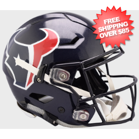 Houston Texans 2002 to 2023 SpeedFlex Throwback Football Helmet