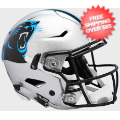 Helmets, Full Size Helmet: Carolina Panthers SpeedFlex Football Helmet