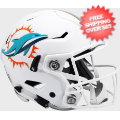 Helmets, Full Size Helmet: Miami Dolphins SpeedFlex Football Helmet