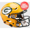 Helmets, Full Size Helmet: Green Bay Packers SpeedFlex Football Helmet