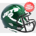 Helmets, Mini Helmets: New York Jets NFL Mini Speed Football Helmet