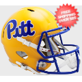 Helmets, Full Size Helmet: Pittsburgh Panthers Speed Replica Football Helmet <i>Gold</i>