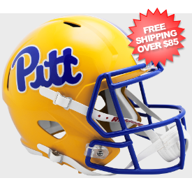 Pittsburgh Panthers Speed Replica Football Helmet <i>Gold</i>