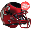 Utah Utes Miniature Football Helmet Desk Caddy <B>Satin Red</B>