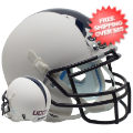 Helmets, Full Size Helmet: Connecticut Huskies Full XP Replica Football Helmet Schutt <B>Matte White S...