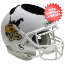 West Virginia Mountaineers Miniature Football Helmet Desk Caddy <B>Matte White 125</B>