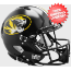 Missouri Tigers Speed Football Helmet <i>Anodized Black</i>
