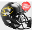 Missouri Tigers Speed Replica Football Helmet <i>Anodized Black</i>