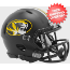 Missouri Tigers NCAA Mini Speed Football Helmet <i>Anodized Black</i>