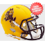 Arizona State Sun Devils NCAA Mini Speed Football Helmet <i>Flat Yellow Sparky</i>