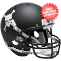 Helmets, Full Size Helmet: Army Black Knights Full XP Replica Football Helmet Schutt <B>Black SALE</B>