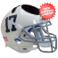 Penn State Nittany Lions Miniature Football Helmet Desk Caddy <B>White Number 17</B>