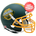 Helmets, Full Size Helmet: North Dakota State Bison Full XP Replica Football Helmet Schutt <B>Green Na...