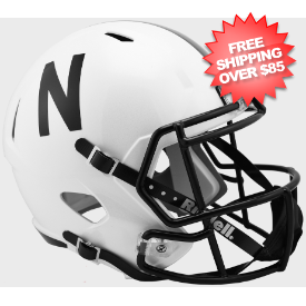 Nebraska Cornhuskers Speed Replica Football Helmet <B>2019 Alt</B>