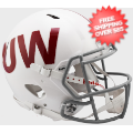 Helmets, Full Size Helmet: Wisconsin Badgers Speed Football Helmet <i>UW</i>
