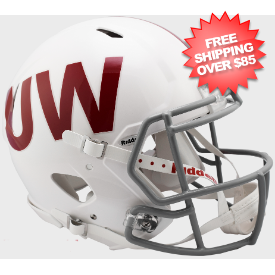 Wisconsin Badgers Speed Football Helmet <i>UW</i>