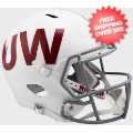 Helmets, Full Size Helmet: Wisconsin Badgers Speed Replica Football Helmet <i>UW</i>
