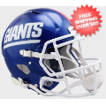 Helmets, Full Size Helmet: New York Giants Speed Football Helmet <i>Color Rush</i>