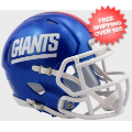 Helmets, Mini Helmets: New York Giants NFL Mini Speed Football Helmet <i>Color Rush</i>