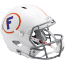 Florida Gators Speed Throwback Replica Football Helmet <i>White w/Gray Mask</i>