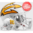 Arizona State Sun Devils Speed Football Helmet <i>White Metallic</i>