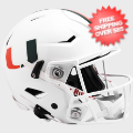 Helmets, Full Size Helmet: Miami Hurricanes SpeedFlex Football Helmet