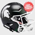 Helmets, Full Size Helmet: Michigan State Spartans SpeedFlex Football Helmet
