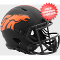 Helmets, Mini Helmets: Denver Broncos NFL Mini Speed Football Helmet <B>ECLIPSE</B>