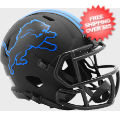 Helmets, Mini Helmets: Detroit Lions NFL Mini Speed Football Helmet <B>ECLIPSE</B>