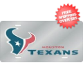 Car Accessories, License Plates: Houston Texans License Plate Laser Cut