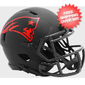 Helmets, Mini Helmets: New England Patriots NFL Mini Speed Football Helmet <B>ECLIPSE</B>