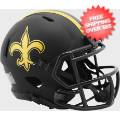 Helmets, Mini Helmets: New Orleans Saints NFL Mini Speed Football <B>ECLIPSE</B>