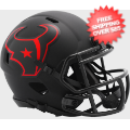 Helmets, Mini Helmets: Houston Texans NFL Mini Speed Football Helmet <B>ECLIPSE</B>