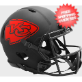 Helmets, Full Size Helmet: Kansas City Chiefs Speed Football Helmet <B>ECLIPSE</B>