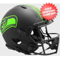 Helmets, Full Size Helmet: Seattle Seahawks Speed Football Helmet <B>ECLIPSE</B>