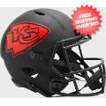 Helmets, Full Size Helmet: Kansas City Chiefs Speed Replica Football Helmet <B>ECLIPSE</B>