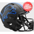 Helmets, Full Size Helmet: Detroit Lions Speed Replica Football Helmet <B>ECLIPSE SALE</B>