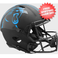 Helmets, Full Size Helmet: Carolina Panthers Speed Replica Football Helmet <B>ECLIPSE </B>