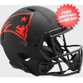 Helmets, Full Size Helmet: New England Patriots Speed Replica Football Helmet <B>ECLIPSE</B>
