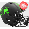 Helmets, Full Size Helmet: Seattle Seahawks Speed Replica Football Helmet <B>ECLIPSE SALE</B>