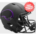 Helmets, Full Size Helmet: Minnesota Vikings Speed Replica Football Helmet <B>ECLIPSE SALE</B>