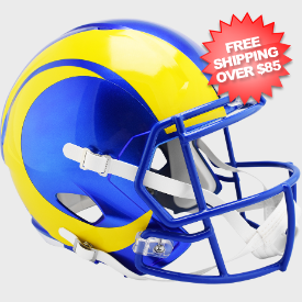 Los Angeles Rams Speed Replica Football Helmet
