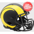 Helmets, Mini Helmets: Los Angeles Rams NFL Mini Speed Football Helmet <B>ECLIPSE</B>