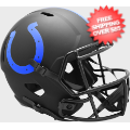 Helmets, Full Size Helmet: Indianapolis Colts Speed Replica Football Helmet <B>ECLIPSE </B>