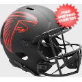 Helmets, Full Size Helmet: Atlanta Falcons Speed Replica Football Helmet <B>ECLIPSE</B>