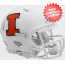 Illinois Fighting Illini NCAA Mini Speed Football Helmet <i>Satin</i>
