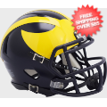 Helmets, Mini Helmets: Michigan Wolverines NCAA Mini Speed Football Helmet