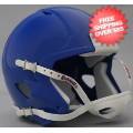 Helmets, Blank Mini Helmets: Mini Speed Football Helmet SHELL Royal Blue