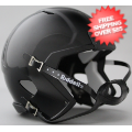 Helmets, Blank Mini Helmets: Mini Speed Football Helmet SHELL Black/Blk Parts