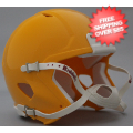 Helmets, Blank Mini Helmets: Mini Speed Football Helmet SHELL Green Bay Gold